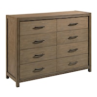 Transitional Calle Eight-Drawer Dresser