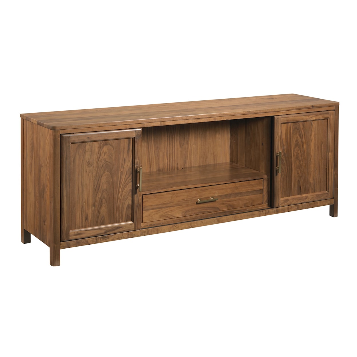 Kincaid Furniture Monogram Walnut Virtue Entertainment Console