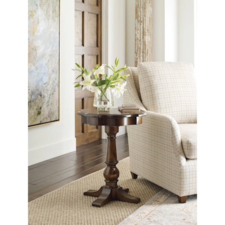 Byron Round End Table