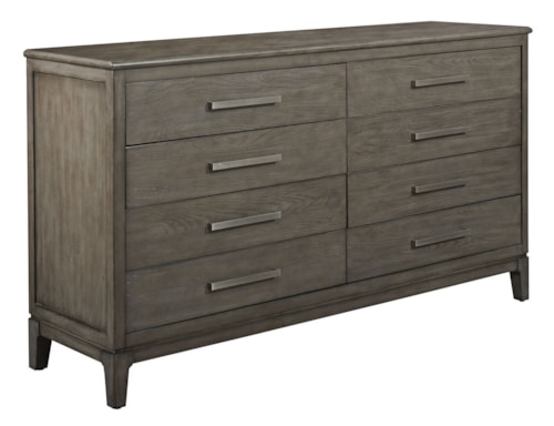 Sellers Solid Wood 8-Drawer Dresser with Removable Jewelry Tray