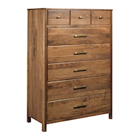 Transitional 8-Drawer Bedroom Chest