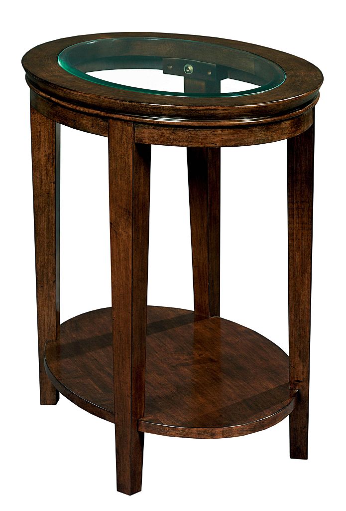 Oval End Table