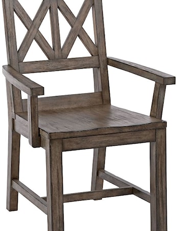 Wood Arm Chair