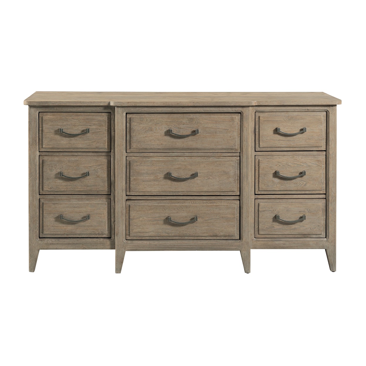 Kincaid Furniture Urban Cottage Lewiston Nine Drawer Dresser