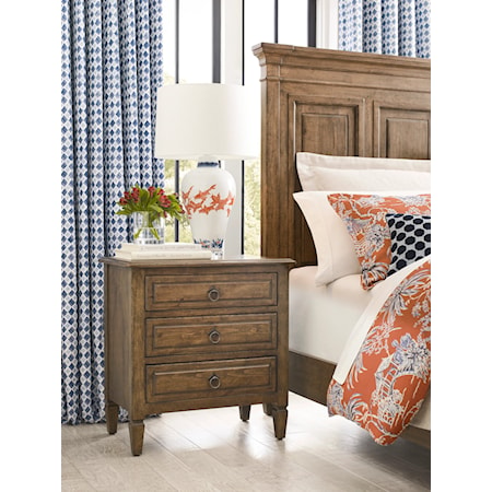 Lloyds Three Drawer Nightstand