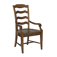Traditional Ladder Back Renner Arm Chair