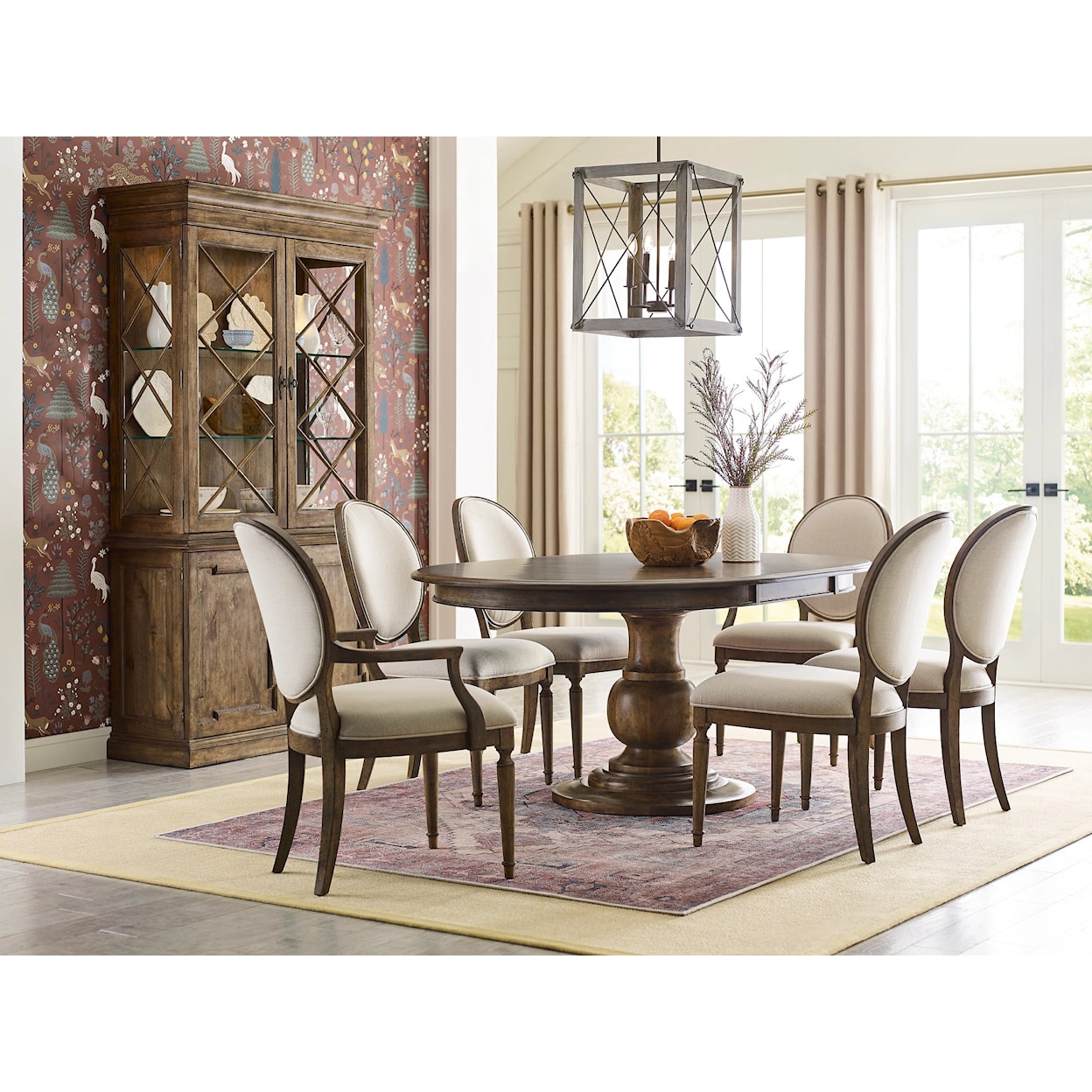 Kincaid Furniture Ansley Whitson Round Pedestal Dining Table