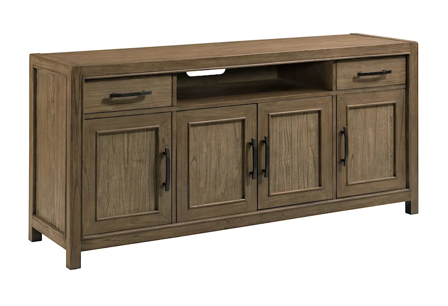 Debut Calle Entertainment Console by Kincaid Furniture at Janeen's Furniture Gallery