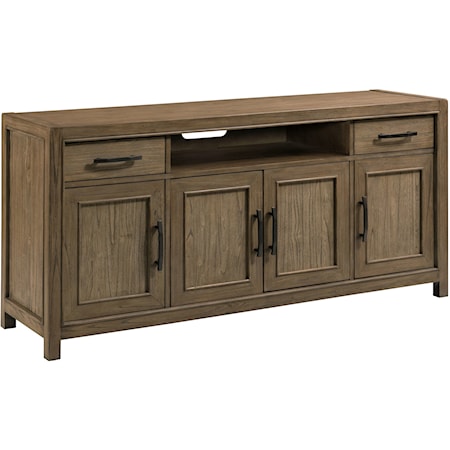 Transitional Calle Entertainment Console with Wire Management