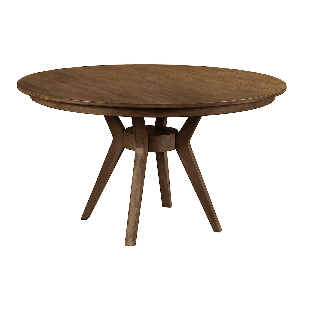 Kincaid Furniture The Nook 44" Round Dining Table with Modern Wood Base