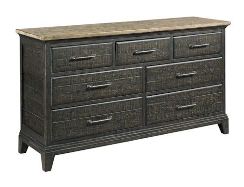 Farmstead Solid Wood Dresser with Removable Jewelry Tray
