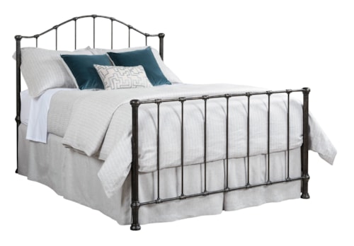 Industrial Queen Metal Bed