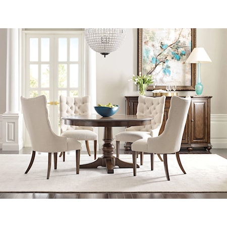 Byron Round Dining Table - Complete