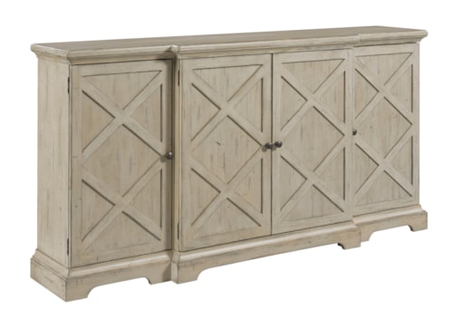 Perkins Farmhouse 4-Door TV Stand