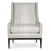 Wesley Hall Lynford Accent Chair with Wood Trim