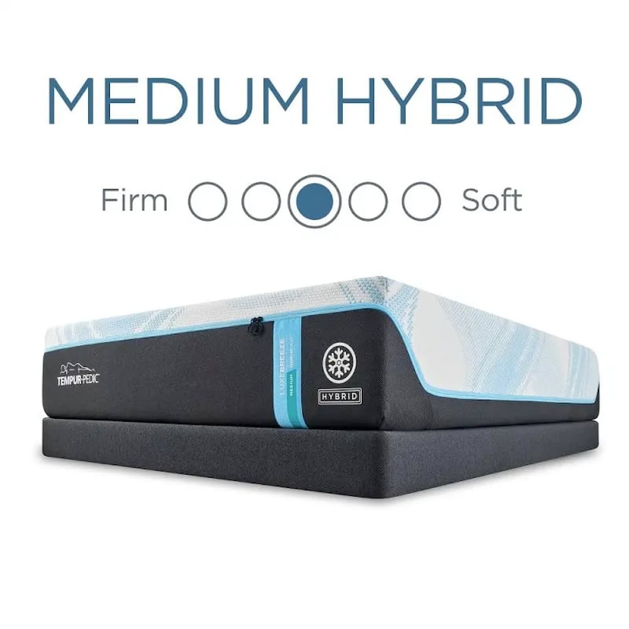 Tempur-Pedic® Tempur-LuxeBreeze® 2.0 Med Hybrid Cal King LuxeBreeze® Medium Mattress