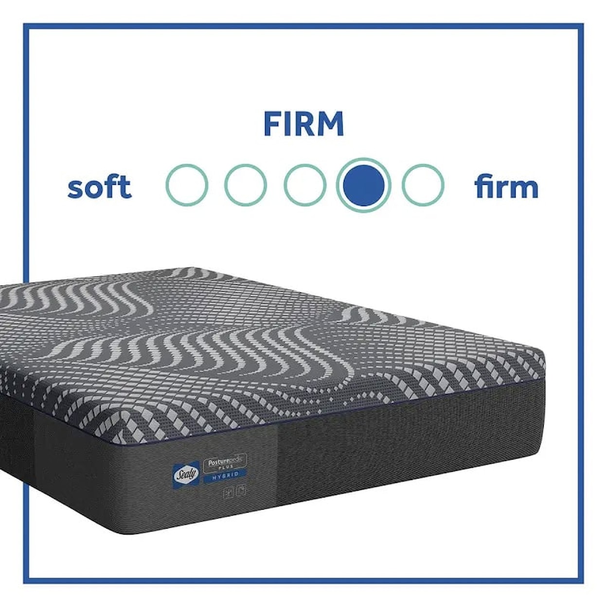 Sealy Sealy Posturepedic Plus Brenham Firm Hybrid Cal King Firm Mattress