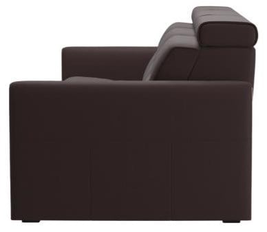 Power 3-Seat Sofa with Wood Arms