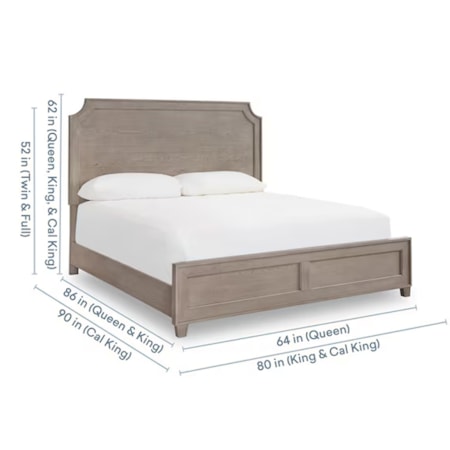 Queen Panel Bed