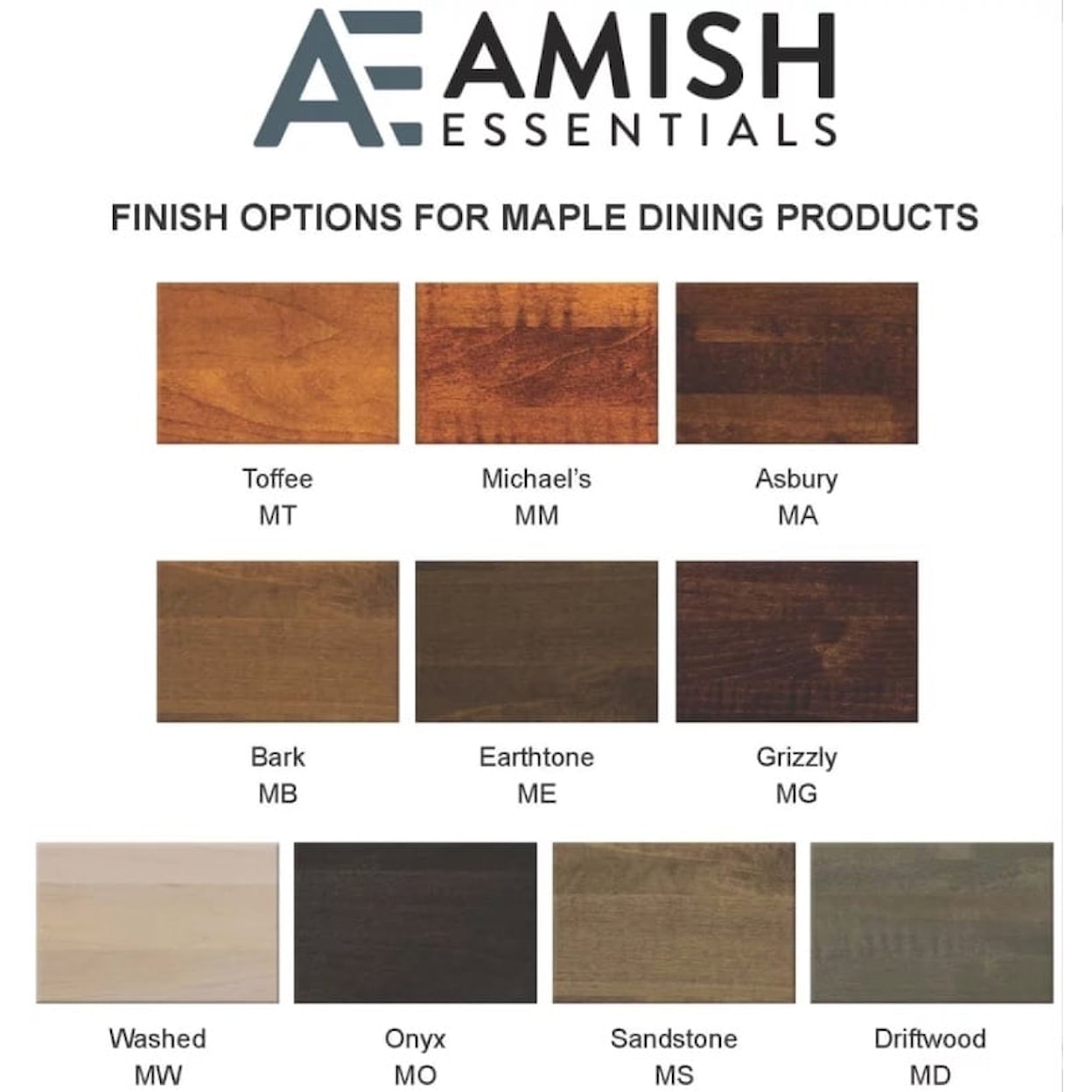 Archbold Furniture Amish Essentials Casual Dining Rectangular Dining Table