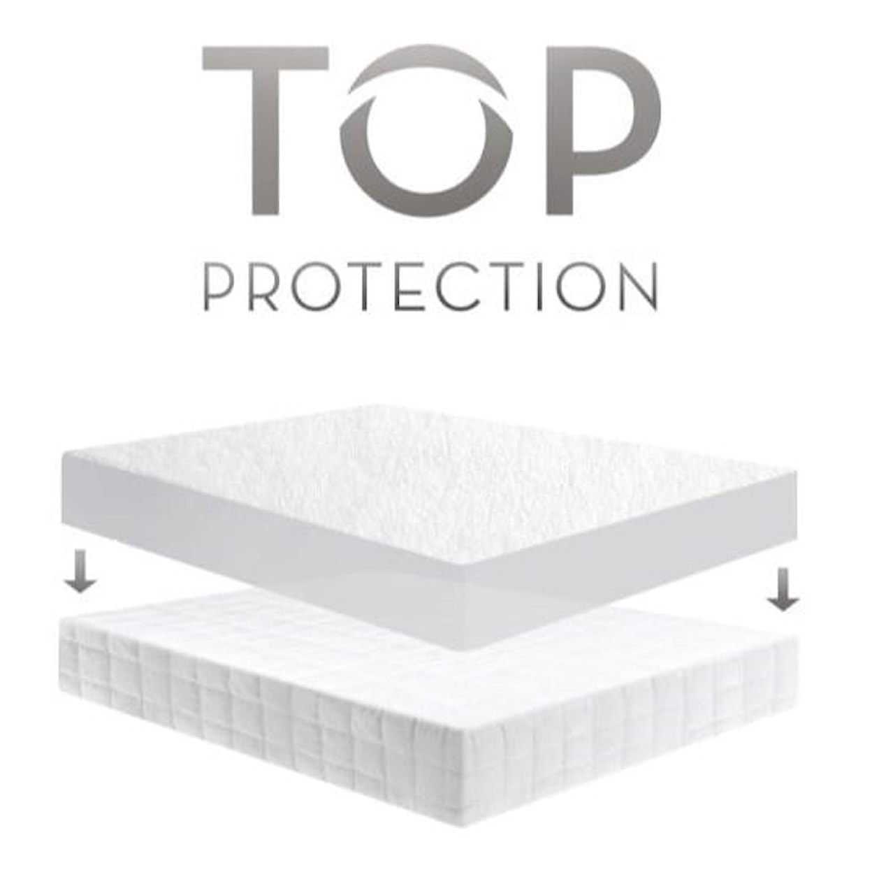 Malouf Terry Cloth Mattress Protector Q  PR1ME® Terry Matt Prot