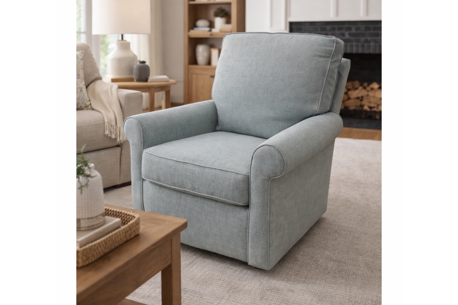Oswell Swivel Glider Chair