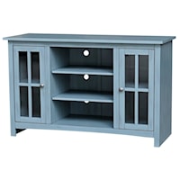 Transitional TV Stand with Storage