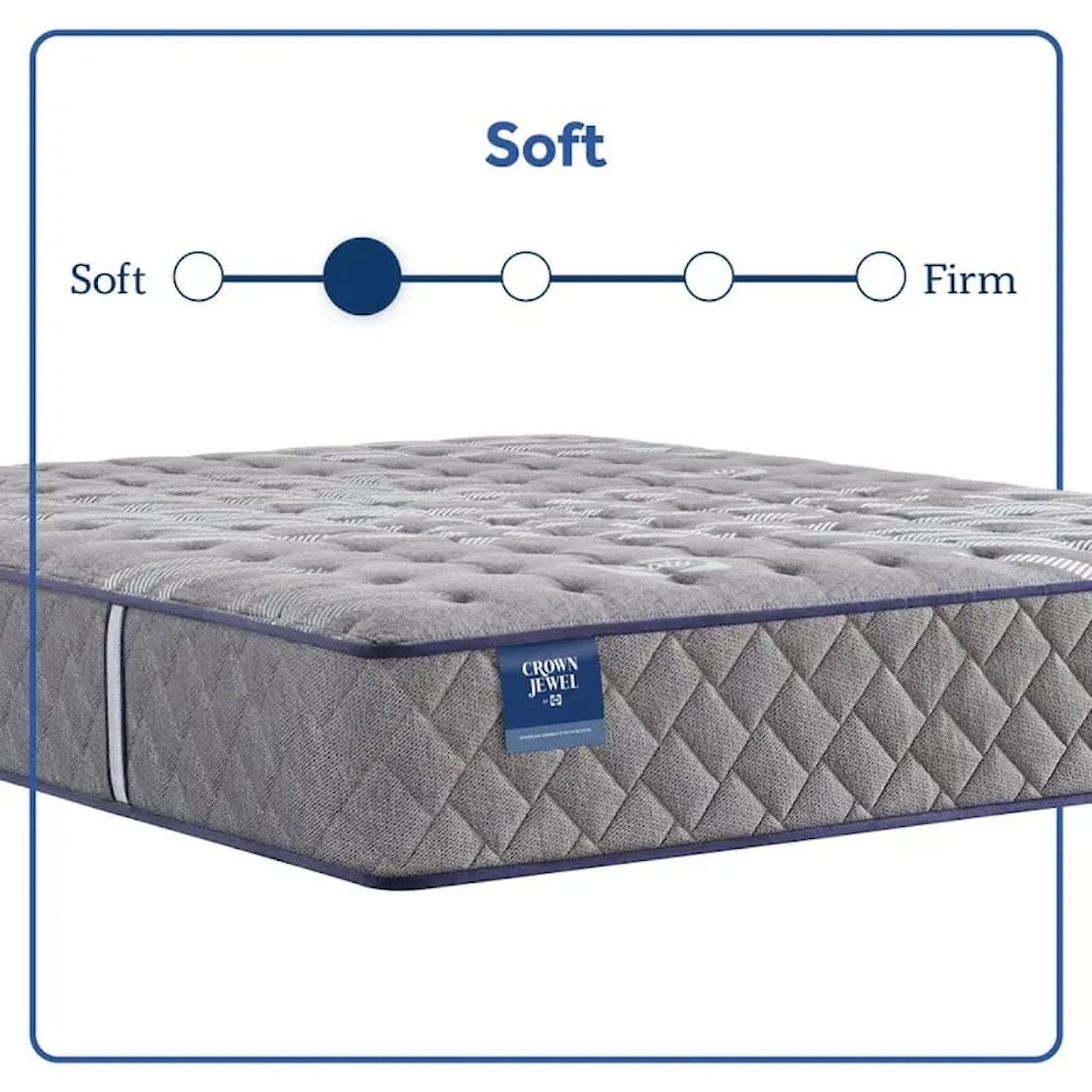 Sealy Sealy Crown Jewel Royal Cove Soft Twin Mattress