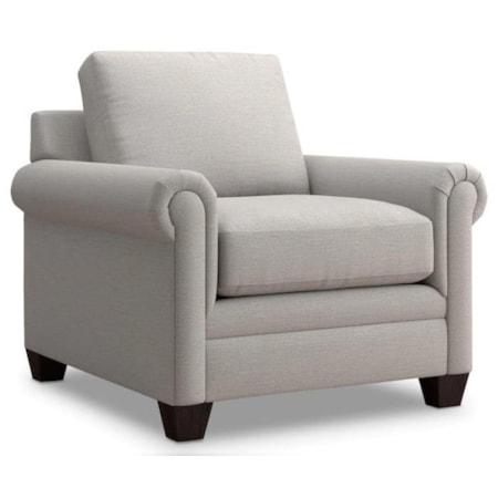Casual Panel Arm Chair