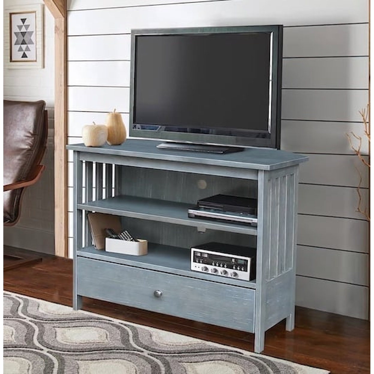 John Thomas Destinations Corner TV Stand