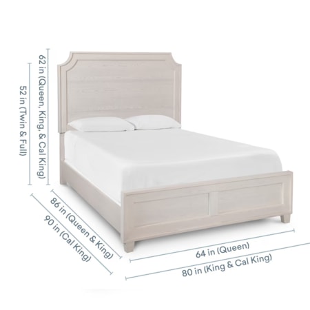 Queen Panel Bed