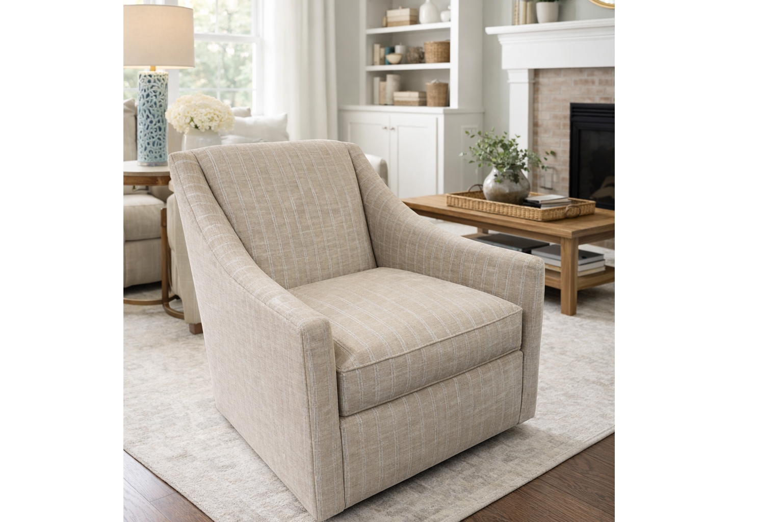 Corinna Swivel Gliding Chair