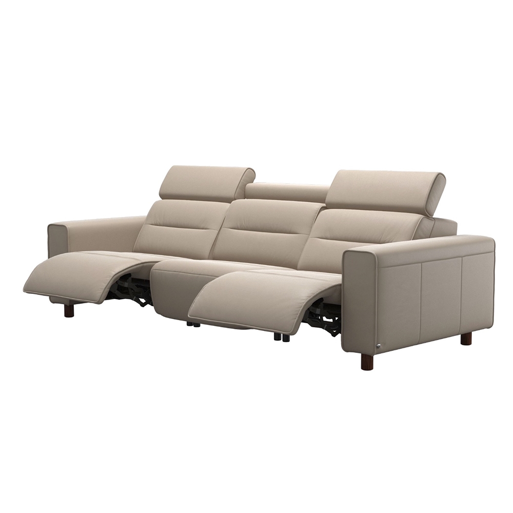 Power Recline Sofa with Wide Arms