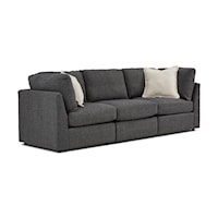 Casual 3-Piece Modular Sofa