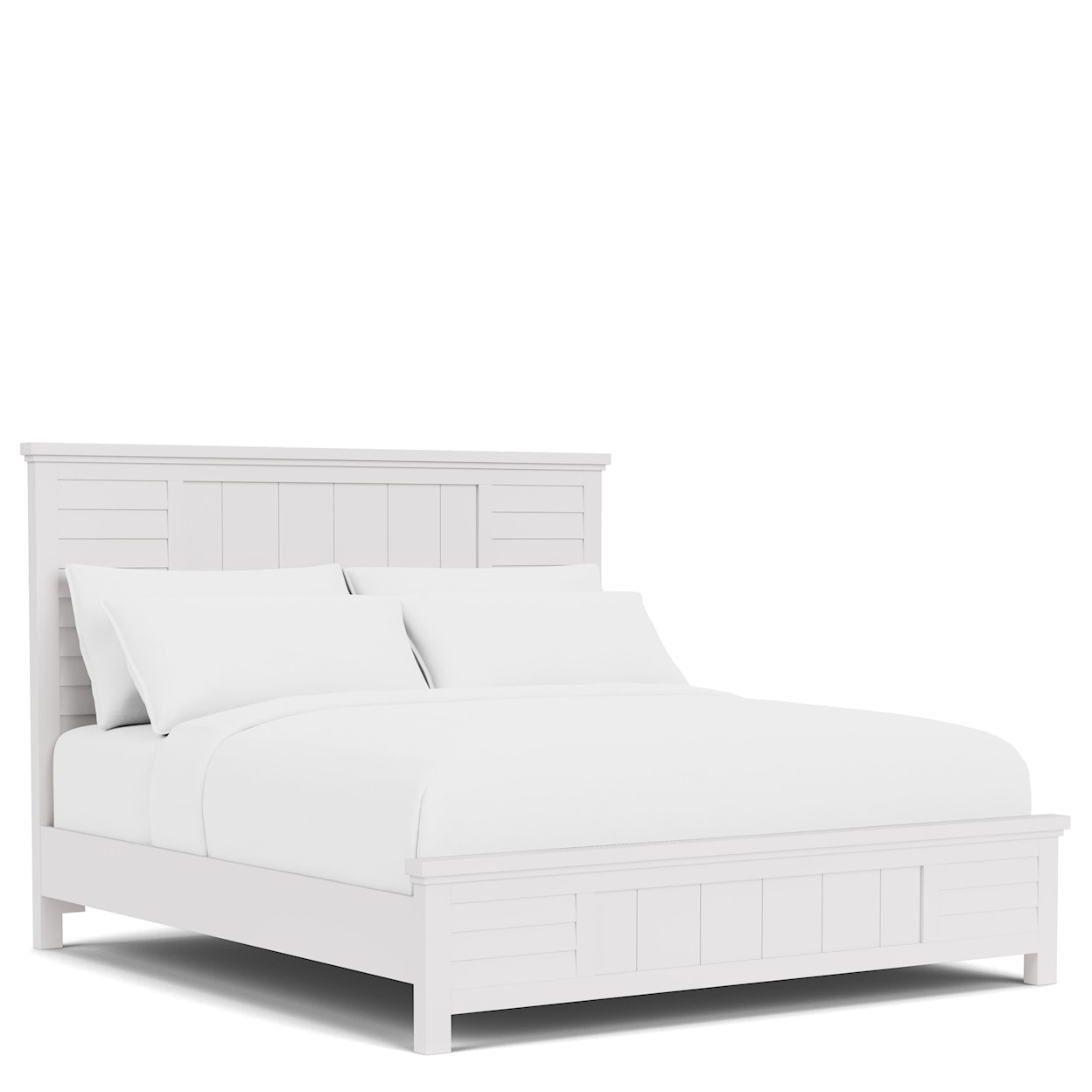 Riverside Furniture Cora King Louvered Bed