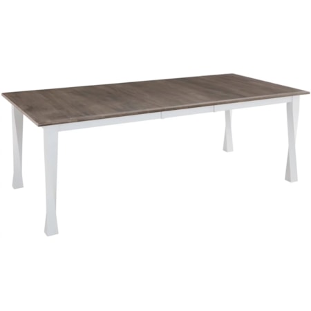 Rectangular Dining Table with Twist Leg