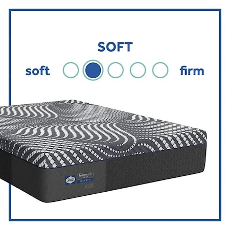 Queen Soft 14&quot; Hybrid Mattress