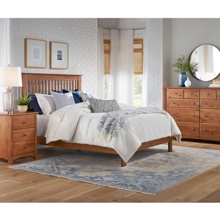 Queen Shaker Bedroom Set