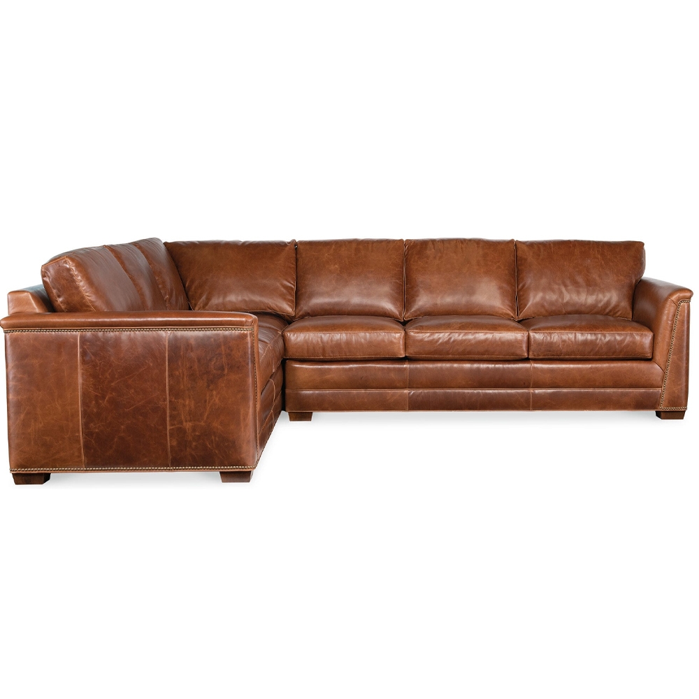 Top Grain Leather Sectional