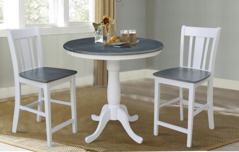 3pc 36" Round High Dining Set