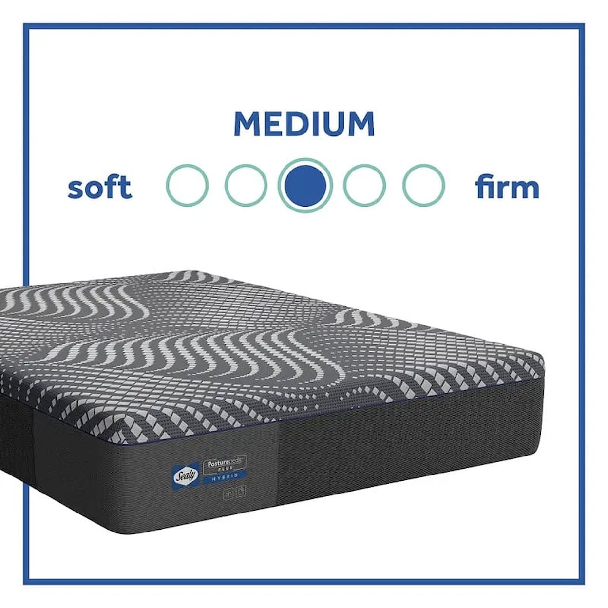 Sealy Sealy Posturepedic Plus Albany Medium Hybrid Queen Medium Mattress