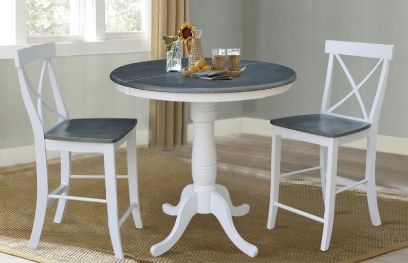 3pc 30" Round High Dining Set