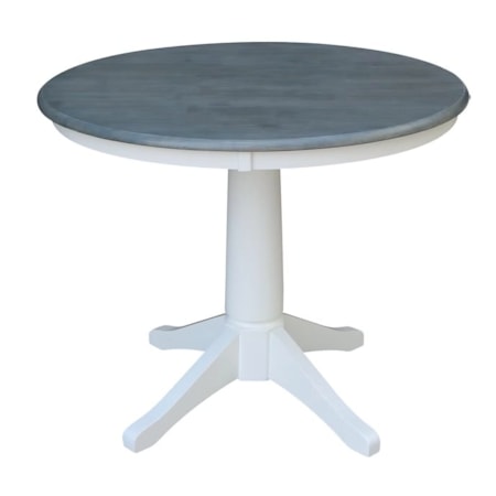 36&quot; Round Pedestal Dining Table