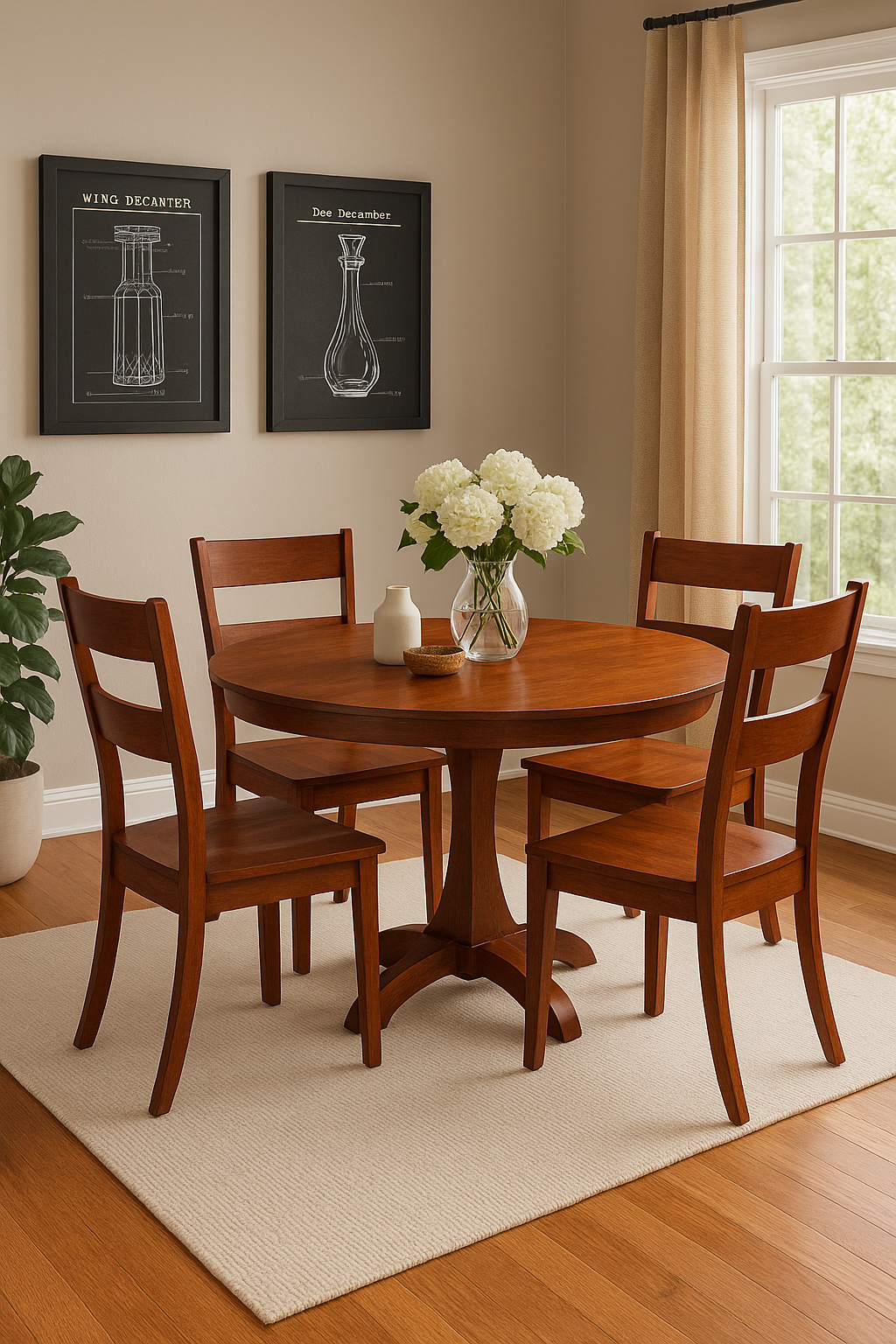 Declan Solid Cherry Dining Chair