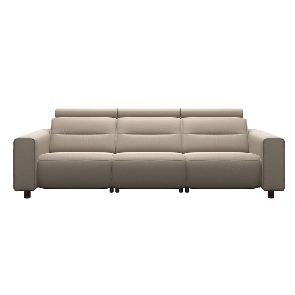 Power Recline Sofa with Wide Arms