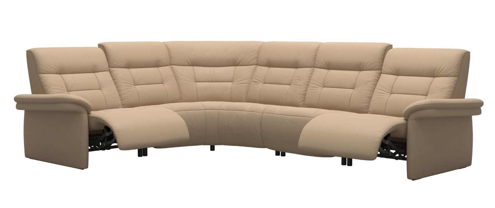 Pwr Recl Sectional w/ Pwr Head &amp; Uph Arm