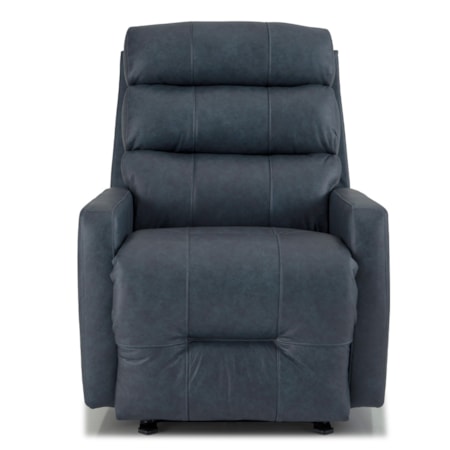 Leather Swivel Glider Recliner