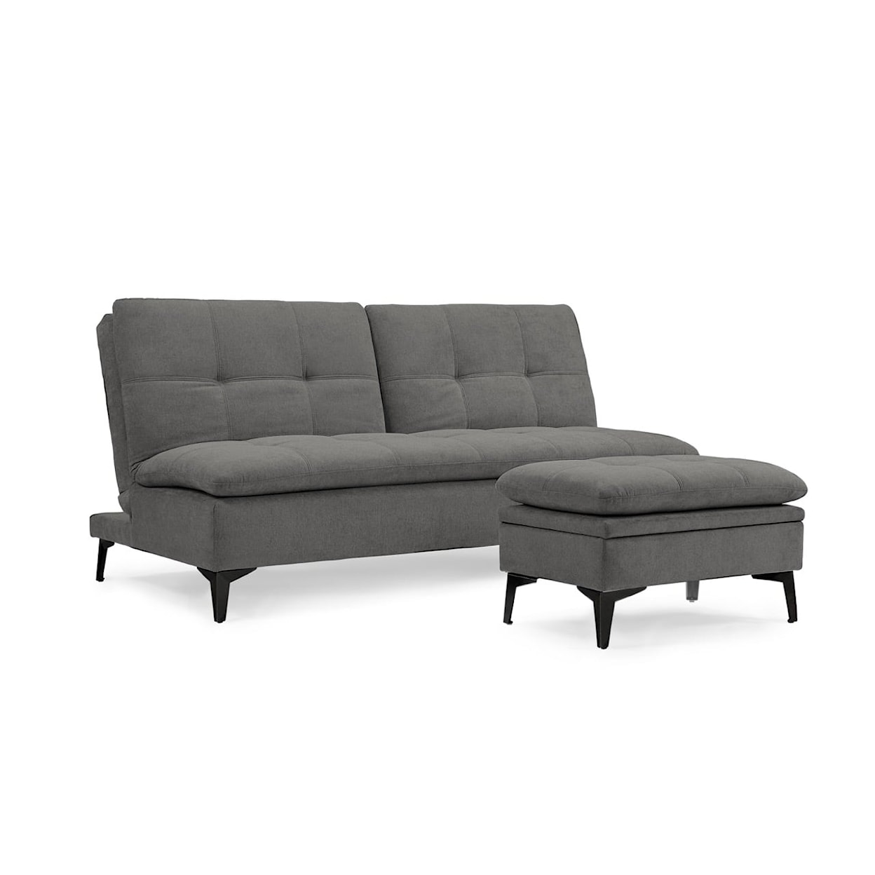 Sealy Sedona Sofa Bed Convertible with Storage Ottoman