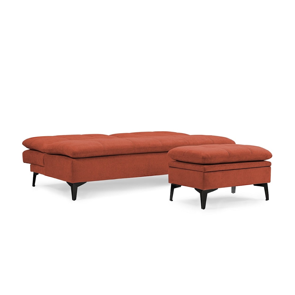 Sealy Sedona Sofa Bed Convertible with Storage Ottoman