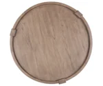Grove Park Cheñeais 25" Round Lamp Table w/Lower Shelf